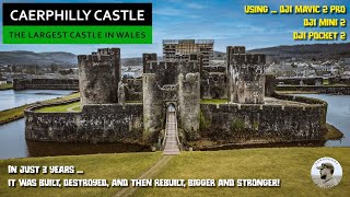 Caerphilly Castle  The Largest in Wales 2nd in Britain [upl. by Nils]