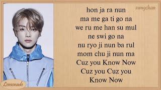 NCT U  Know Now Easy Lyrics [upl. by Banwell]