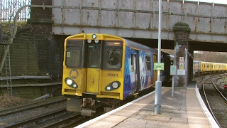 Half an Hour at 216  Birkenhead North Station 1022017  Class 507 508 terminus [upl. by Aleciram]