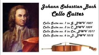 Johann Sebastian Bach  Cello suites in 432 Hz great for reading or studying [upl. by Peria875]