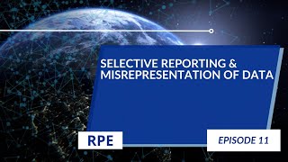 Selective Reporting amp Misrepresentation of Data  Episode 11  Research Ethics [upl. by Veradis695]