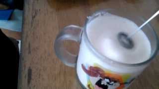 Aerolatte Review Frothing Cold Milk In Under 1 Minute [upl. by Murtagh]