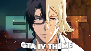 Aizen x Urahara  GTA IV Theme Edit [upl. by Eronaele653]